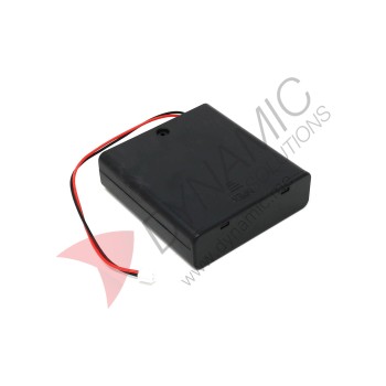 Battery Holder Case 4xAA with Switch