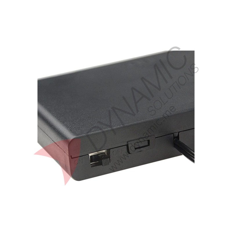 Battery Holder Case 8xAA with Switch and DC connector
