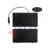 Battery Holder Case 8xAA with Switch and DC connector