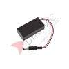 Battery Holder Case 9v with Switch and DC connector