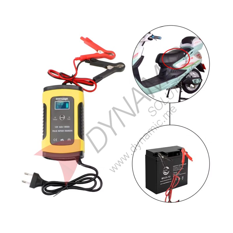 12V 6A Pulse Battery Charger