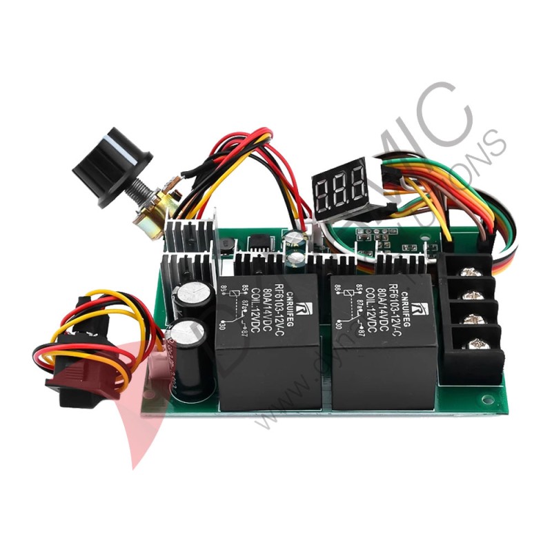 PWM DC Motor Speed Controller with Display 40A PWM DC Motor Speed Controller with Display 40A