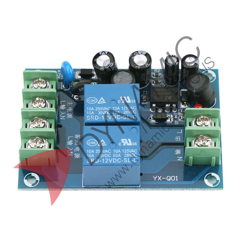 Power OFF Protection Module Dual AC Auto Switching 220V Power OFF Protection Module Dual AC Auto Switching 220V