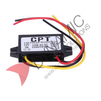 DC/DC Buck Converter Regulator 12V to 5V 3A 15W