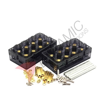 18650 Battery Holder Kit - 6 Section Splicable Bracket