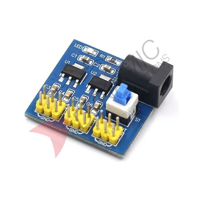 DC‑DC 12V to 3.3V/5V/12V Power Multi‑Output Module DC‑DC 12V to 3.3V/5V/12V Power Multi‑Output Module