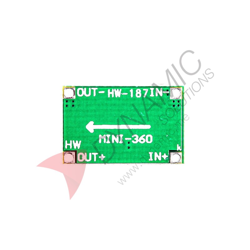 Mini360 1.8A Adjustable DC‑DC Buck Converter Module Mini360 1.8A Adjustable DC‑DC Buck Converter Module
