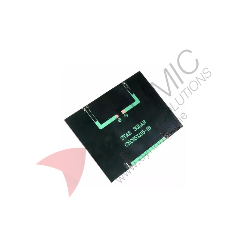 Solar Panel 18V 1.5W 115x85mm
