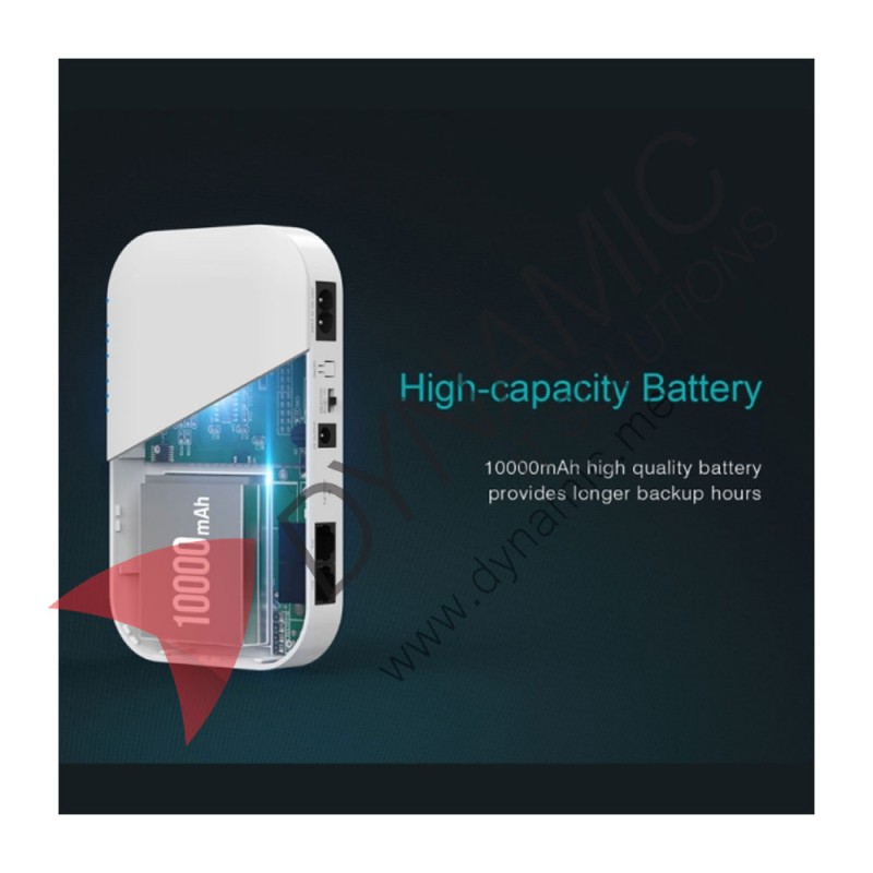 Marsiva Smart Mini DC UPS 5/9/12V (6 - 12 Hours) 10000mAh