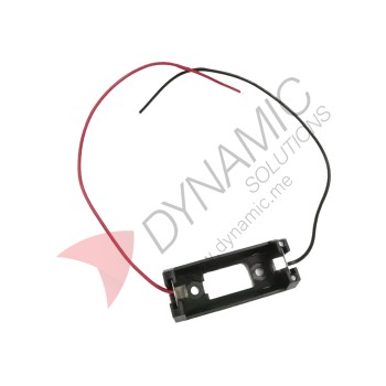 CR123A CR123 16340 Lithium Battery Holder Box with 15cm wire	