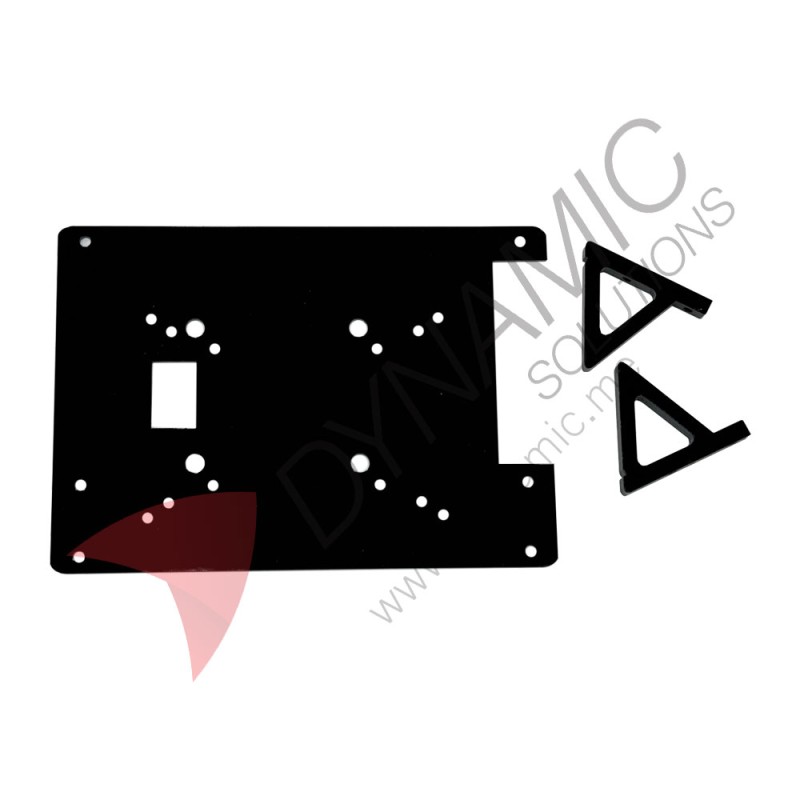 Raspberry PI 4/5 Touch Screen Acrylic Case for 7 Inch Display