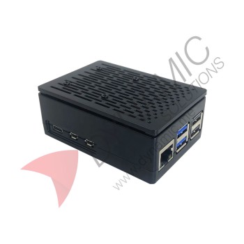 Raspberry PI 5 Black Case (Can be Used for Touch Screen)
