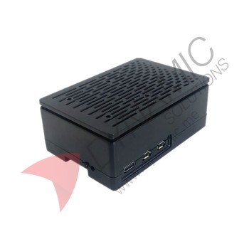 Raspberry PI 5 Black Case (Can be Used for Touch Screen)