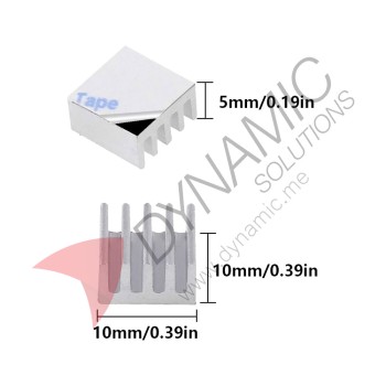 Small Aluminum Heat Sink