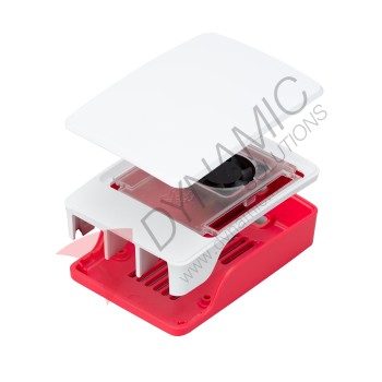 Raspberry Pi 5 Case (Red/White)