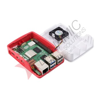 Raspberry Pi 5 Case (Red/White)