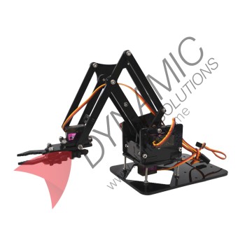 Robotic Acrylic Arm Manipulator 4 DOF
