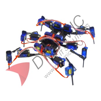 Spider Robot 18 Servos Six Feet