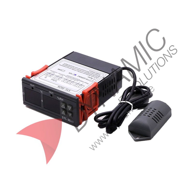 Temperature Humidity Digital Controller STC-3028 12V Temperature Humidity Digital Controller STC-3028 12V
