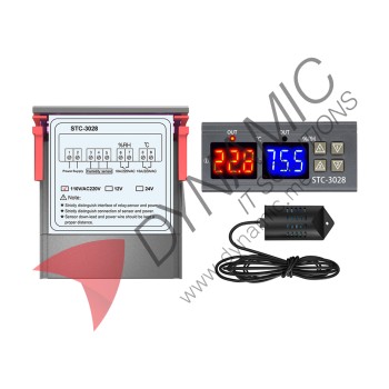 Temperature Humidity Digital Controller STC-3028 220V