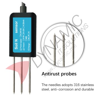 Soil Integrated Sensor NPK RS485, Soil Nitrogen, Phosphorus, Kalium