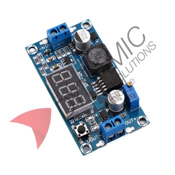 XL6009 DC-DC Adjustable Boost 4.5- 32V To 5-52V With Voltmeter