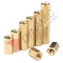 Hexagonal Stud Spacer Hollow Pillars Female-Female