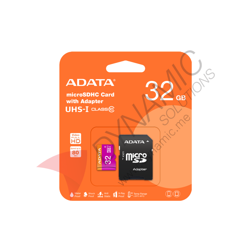 Adata SDHC/32GB Micro SD (Class 10) Adata SDHC/32GB Micro SD (Class 10)