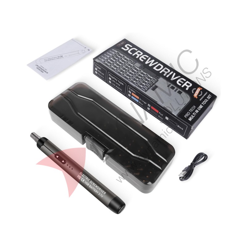 Mini Electric Screwdriver Kit 38 Bits TK-S001 