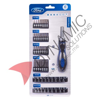 Ford Ratchet Screwdriver Set 47PCS 0003