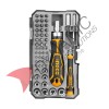 Ingco Multifuncational Rubber Handle Screwdriver Set 55 Pcs 0558 Ingco Multifuncational Rubber Handle Screwdriver Set 55 Pcs 0558