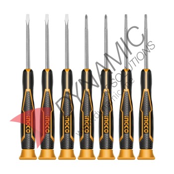 Ingco Precision Screwdriver Set 7 Pcs 0718