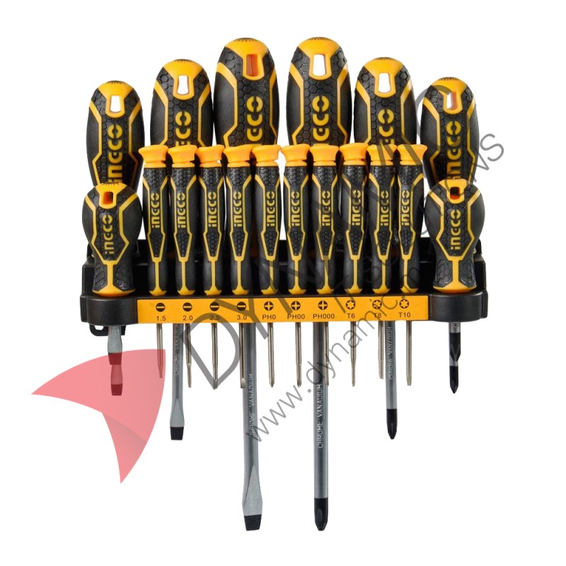 Ingco 18 Pcs Screwdriver Set 1828