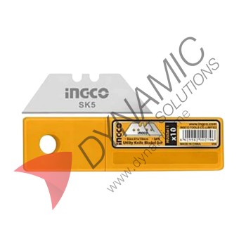 Ingco Utility Knife Blades Set 10 Pcs 611 Ingco Utility Knife Blades Set 10 Pcs 611