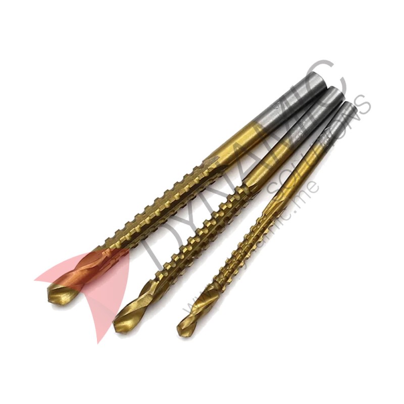 Step Drill Bit Saw Set Titanium Milling Cutter (7pcs)