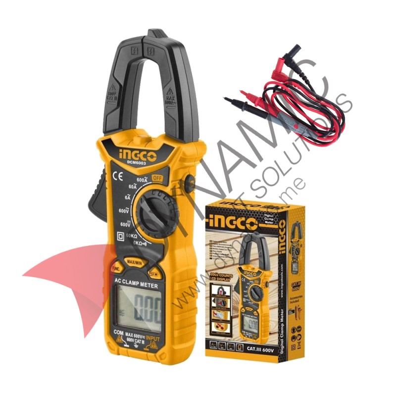 Ingco Digital AC Clamp Meter Tester 6003 Ingco Digital AC Clamp Meter Tester 6003