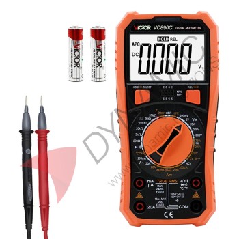 Victor VC890D Digital Multimeter True RMS