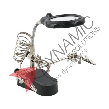 PCB Desktop Magnifier Clamp Soldering Holder