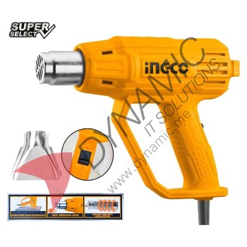 Ingco Heat Gun 2000W 2000385 Ingco Heat Gun 2000W 2000385