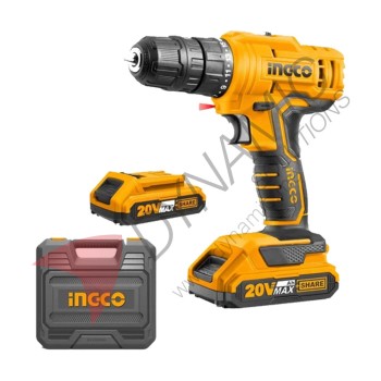 Ingco Lithium-Ion Cordless Drill 20V 20028