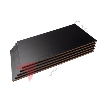 MDF Black Wood Sheets for Laser (3mm)